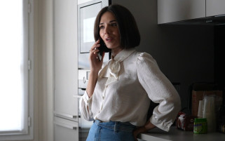 While my husband is away